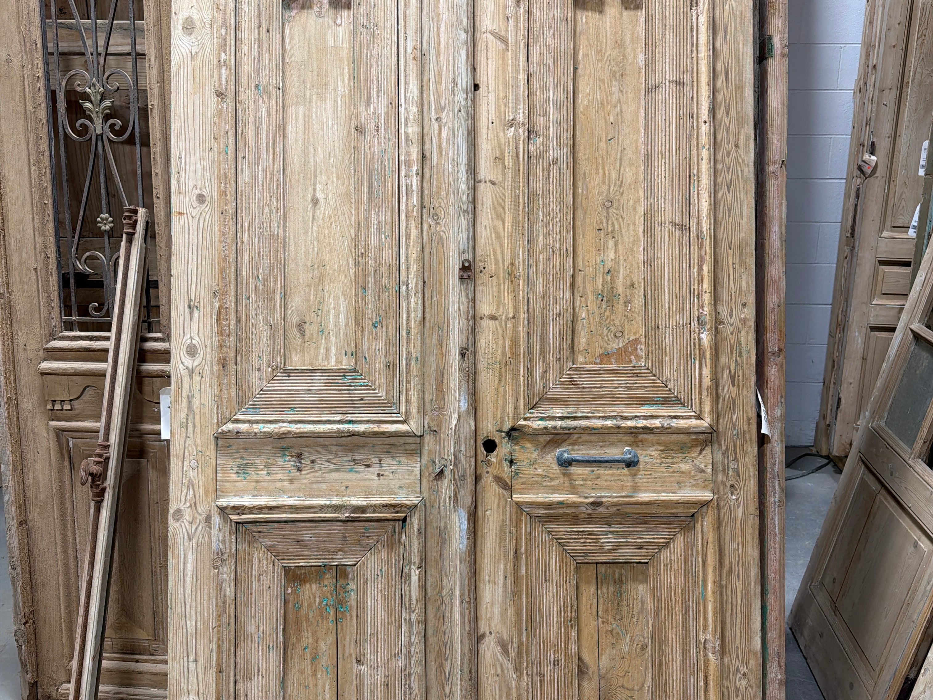 Solid Door (Carved) 48in x 95in x 1.875in #1243 - Saltaire Antiques