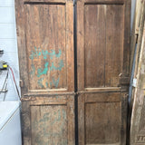Solid Door (Carved) 59in x 97.5in x 2.25in #1205 - Saltaire Antiques