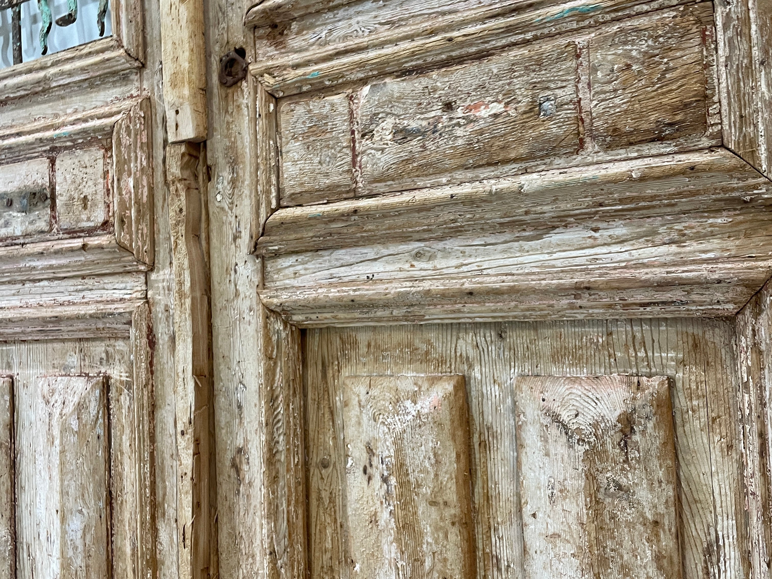 Doors with Iron 60in x 103in x 1.75in #177 - Saltaire Antiques