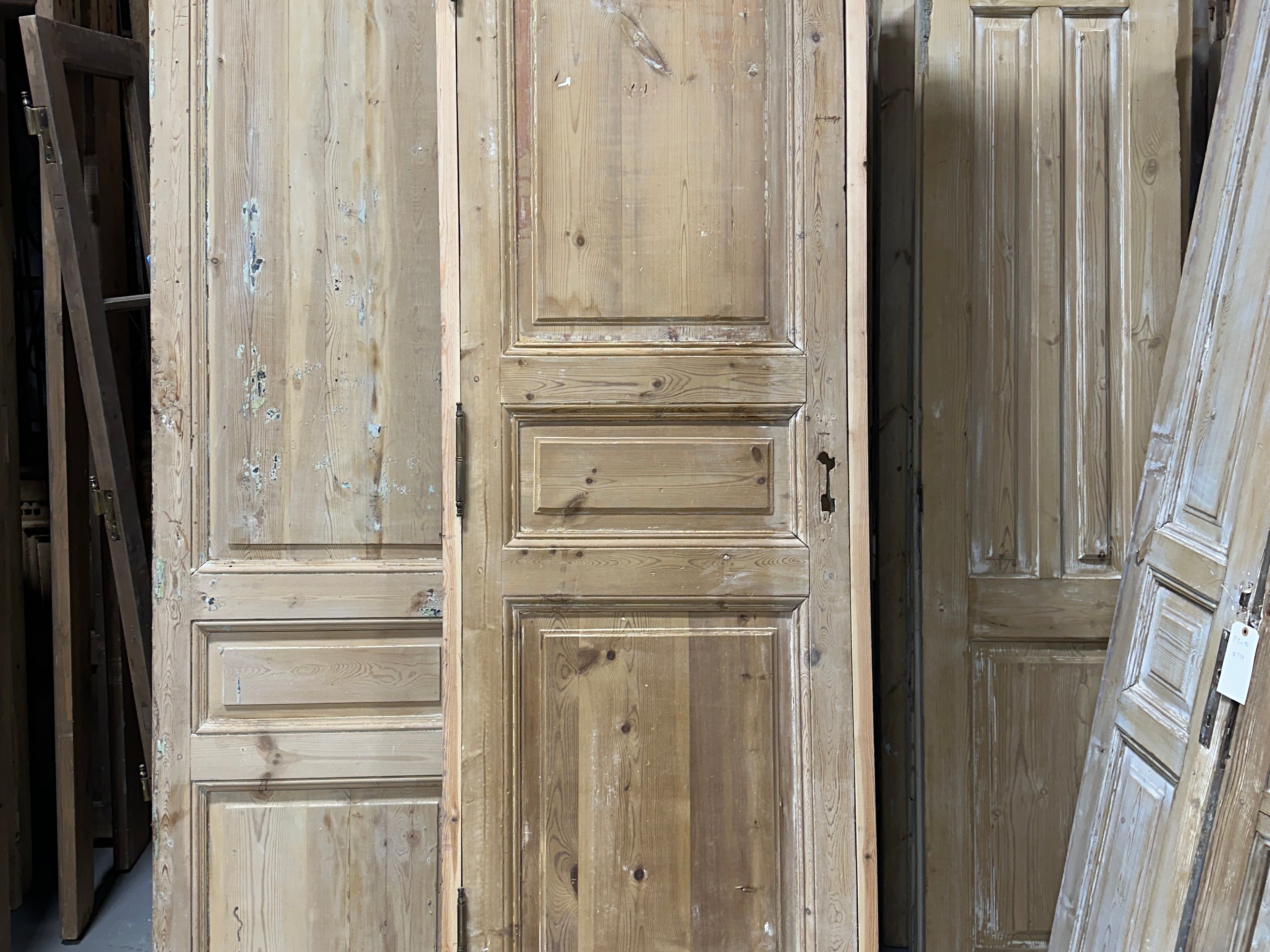 Solid Door (Raised Panel) 28in x 96in x 1.75in #940 - Saltaire Antiques