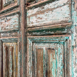 Solid Door (Carved) 50in x 106in x 1.75in #658 - Saltaire Antiques