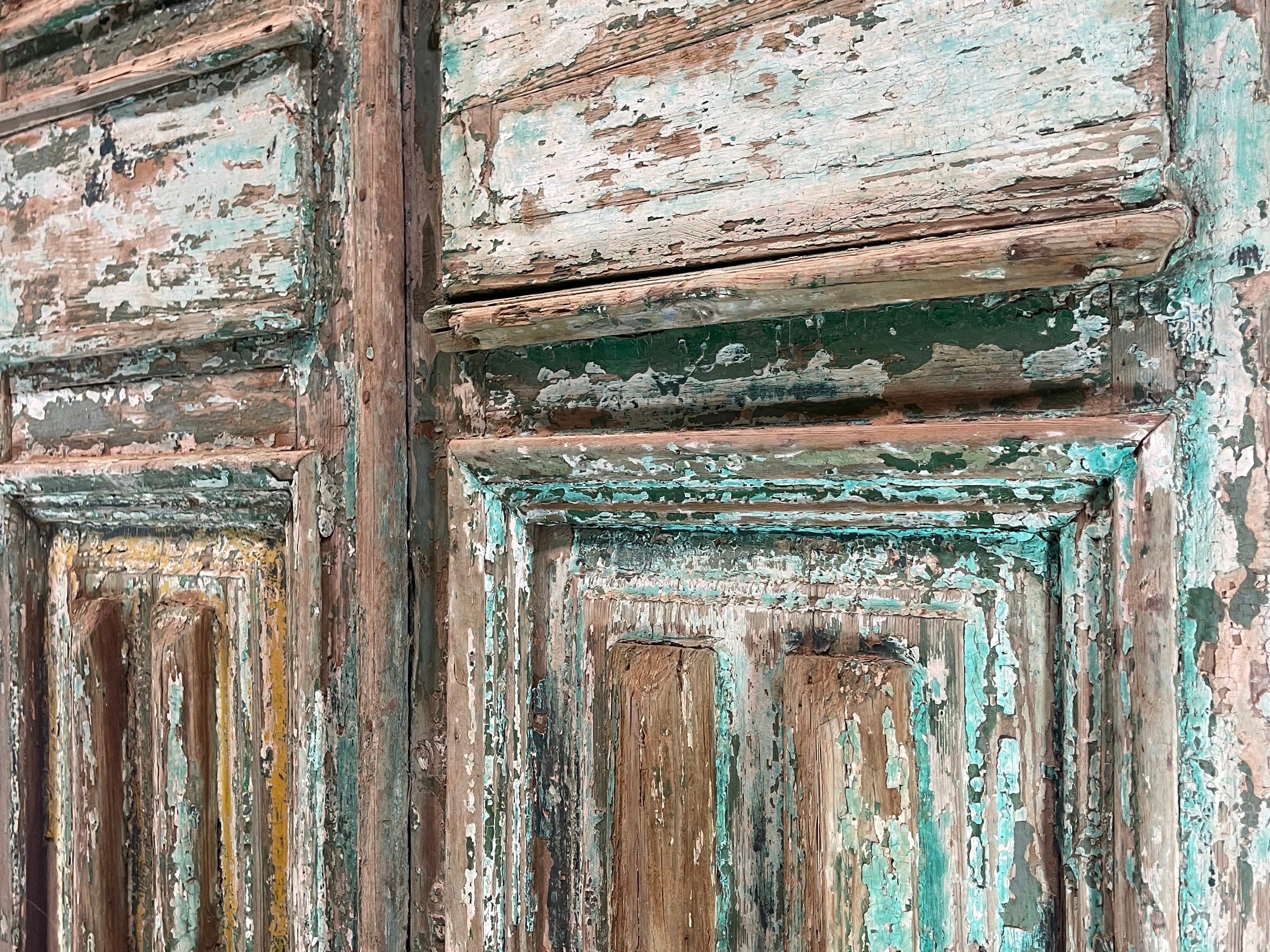 Solid Door (Carved) 50in x 106in x 1.75in #658 - Saltaire Antiques