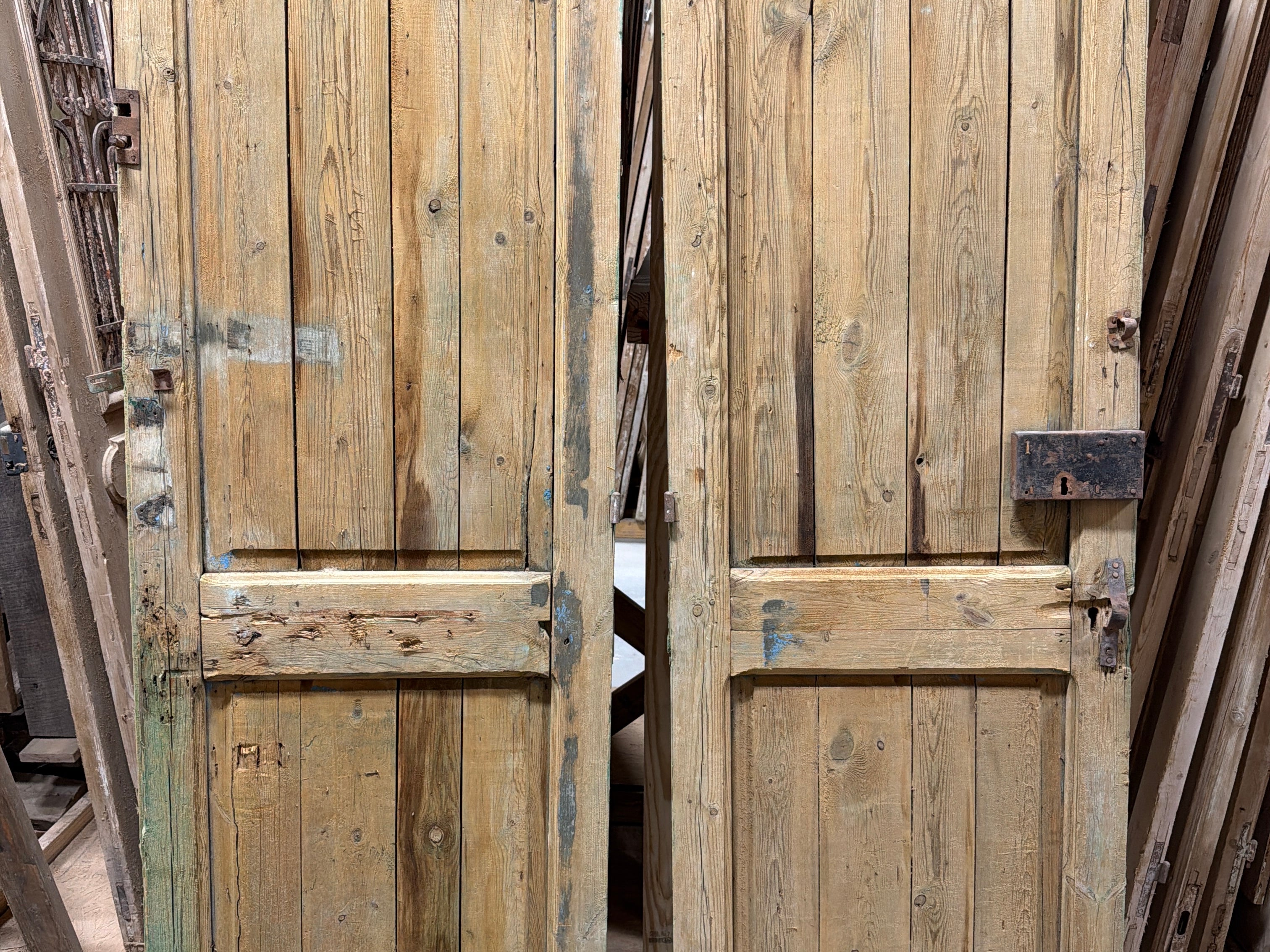 Solid Door (Carved) 56in x 95in x 1.75in #1212 - Saltaire Antiques