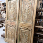 Solid Door (Carved) 60in x 96in x 1.75in #1349 - Saltaire Antiques
