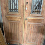 Doors with Iron 46in x 120in x 1.75in #1225 - Saltaire Antiques
