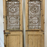 Doors with Iron 64in x 102in x 1.75in #171 - Saltaire Antiques