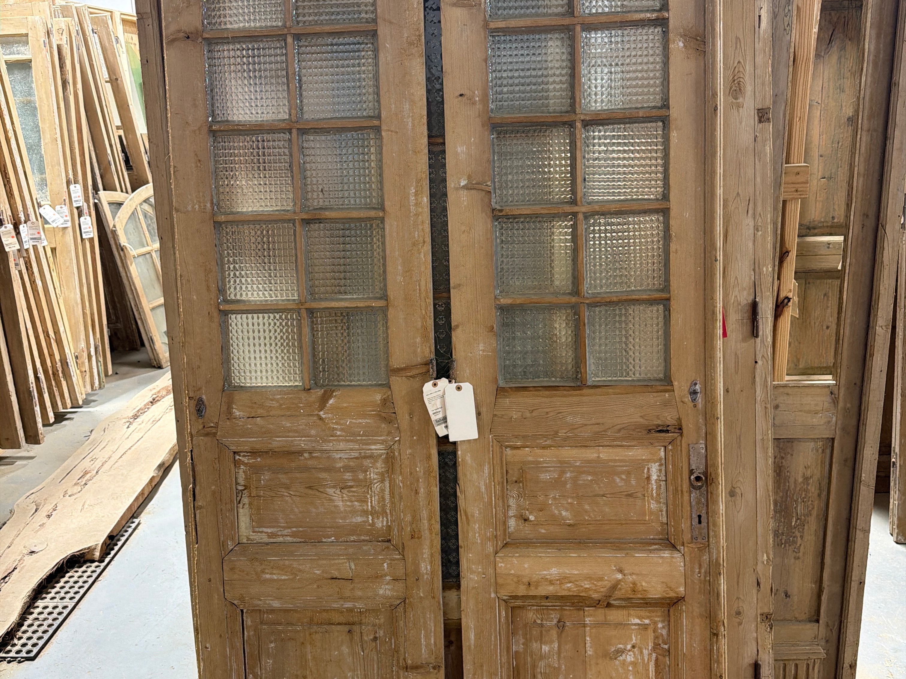 Doors with Lites 43in x 96in x 1.75in #568 - Saltaire Antiques