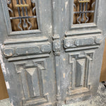 Doors with Iron 48in x 101in x 1.75in #1018 - Saltaire Antiques