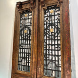 Doors with Iron 42.5in x 101in x 1.75in #360 - Saltaire Antiques