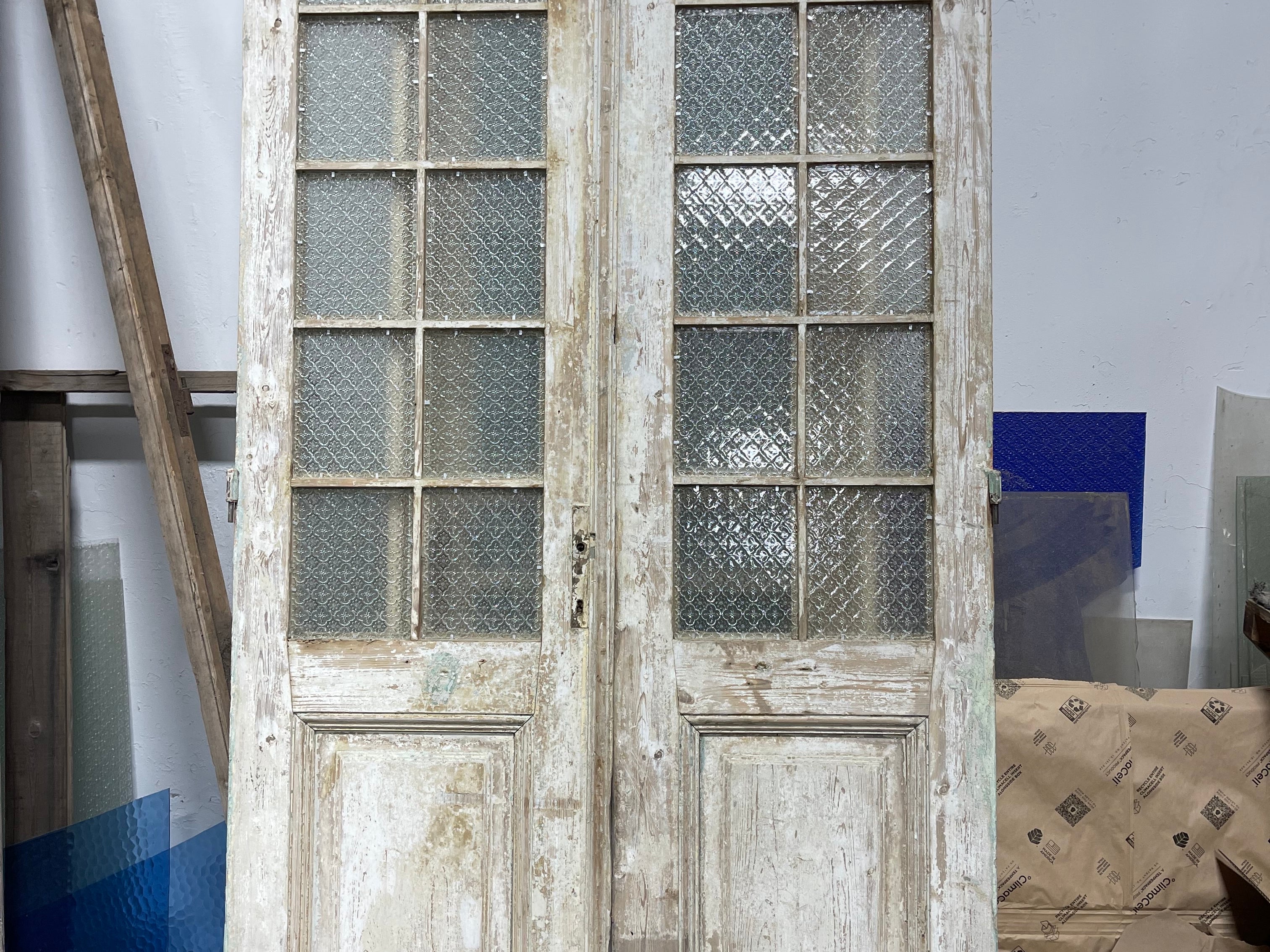 Doors with Lites 44.5in x 98.5in x 1.75in #934 - Saltaire Antiques
