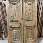 Solid Door (Carved) 60in x 99in x 1.75in #1223 - Saltaire Antiques