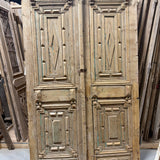 Solid Door (Carved) 60in x 99in x 1.75in #1223 - Saltaire Antiques