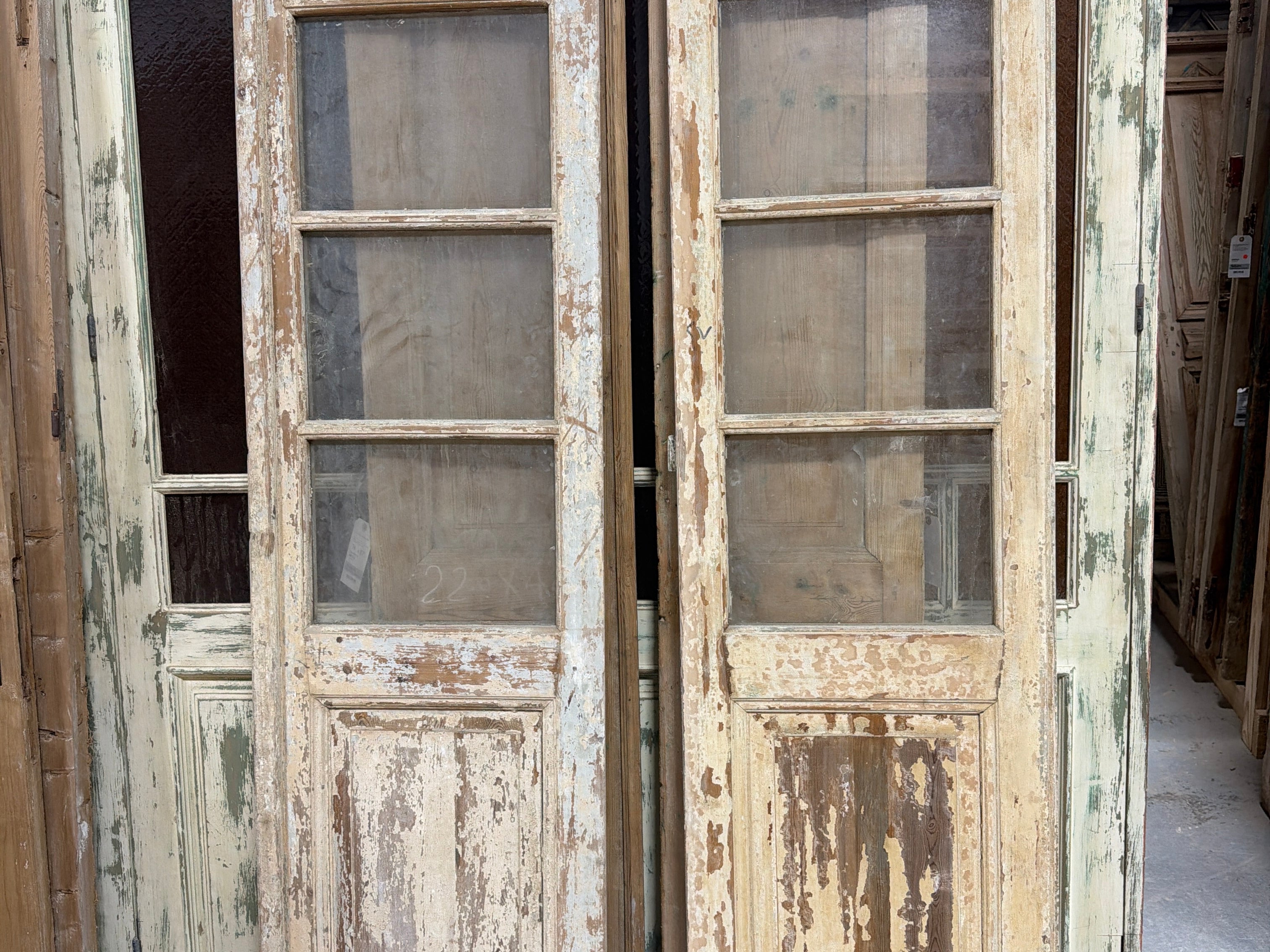 Doors with Lites 45in x 96in x 1.75in #1238 - Saltaire Antiques