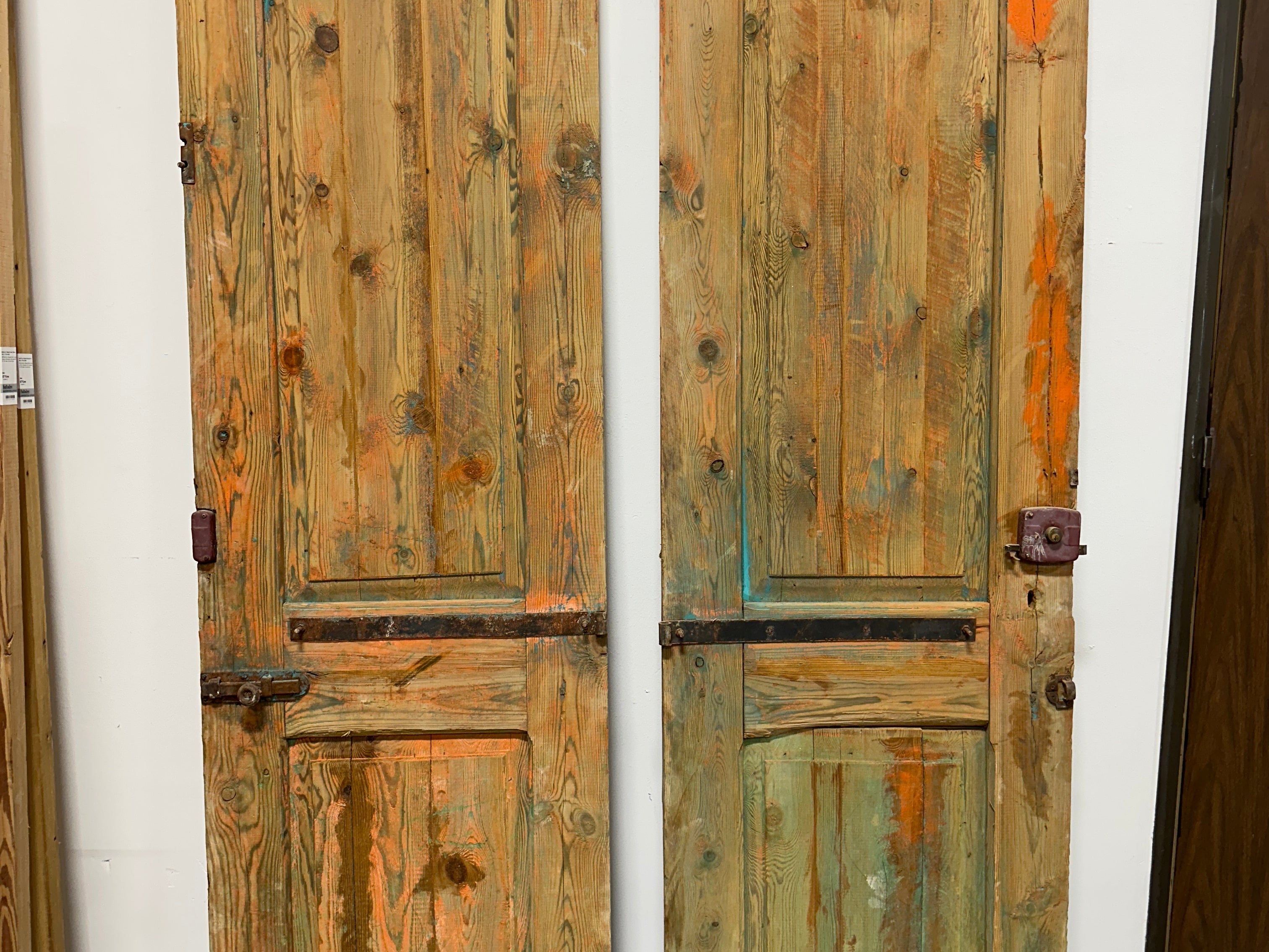 Solid Door (Carved) 58in x 100in x 1.75in #863 - Saltaire Antiques