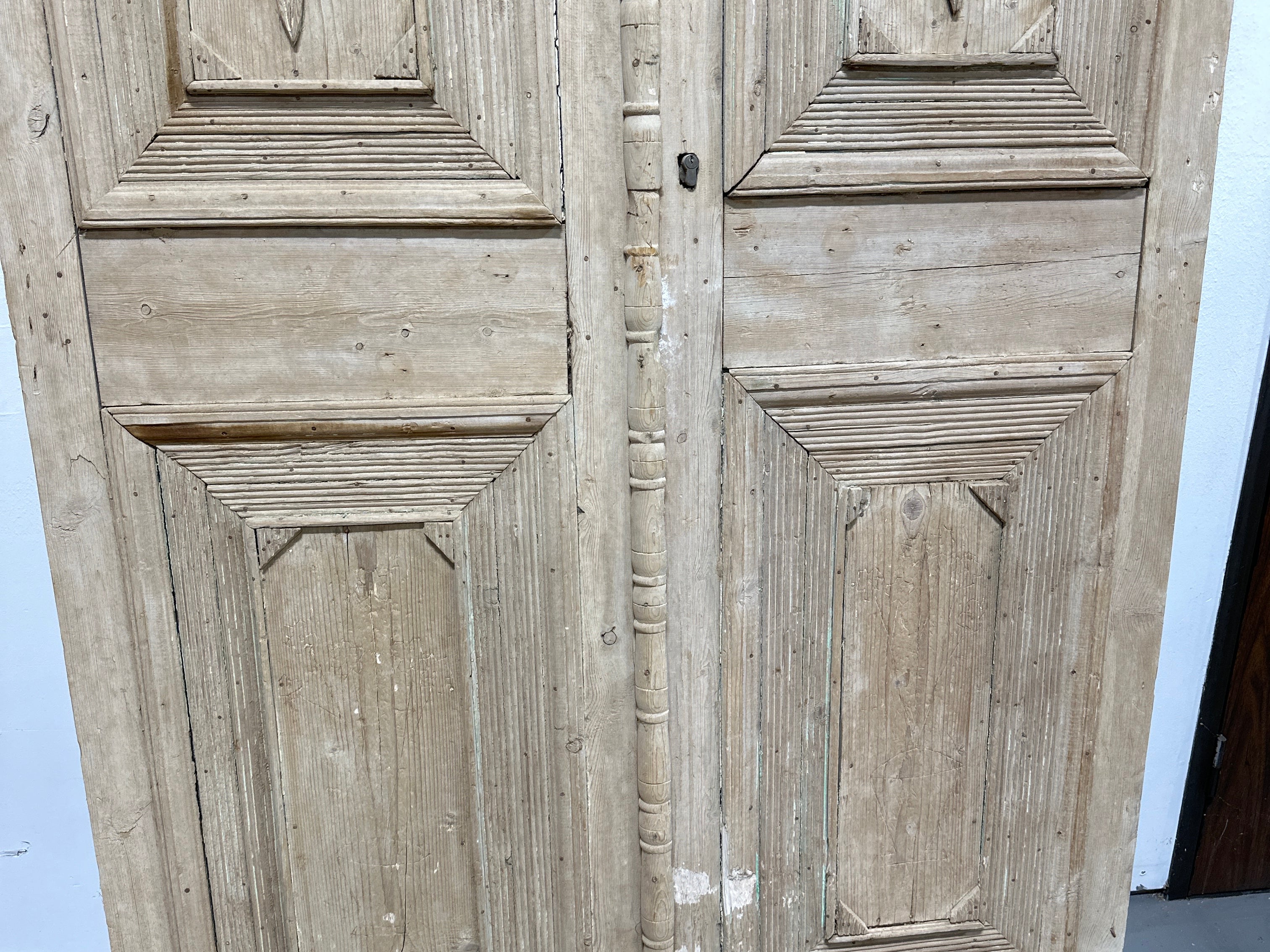 Solid Door (Carved) 54in x 102in x 1.75in #871 - Saltaire Antiques