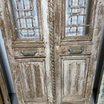 Doors with Iron 42in x 99in x 1.75in #1113 - Saltaire Antiques