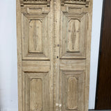 Solid Door (Carved) 54in x 102in x 1.75in #871 - Saltaire Antiques