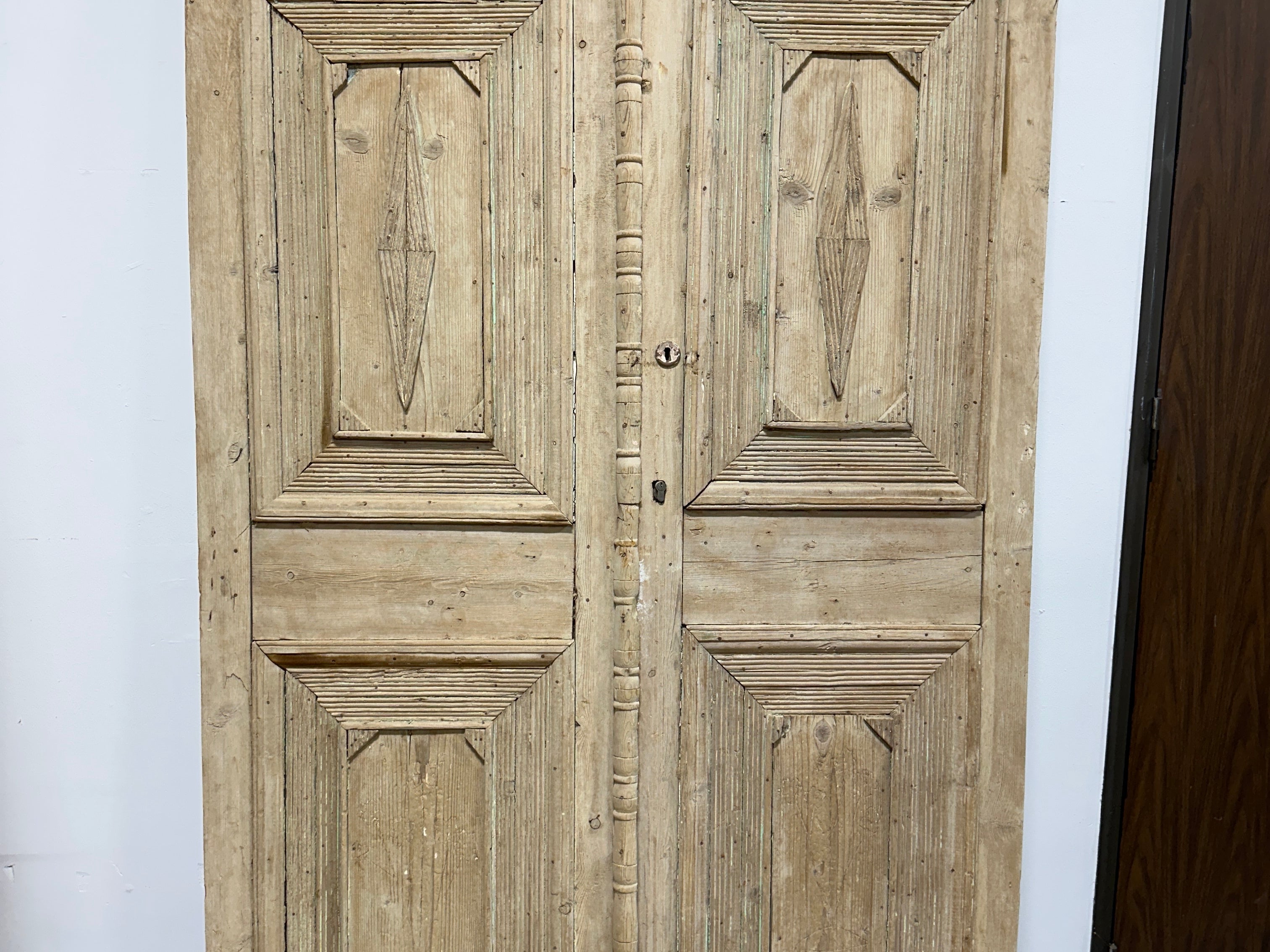 Solid Door (Carved) 54in x 102in x 1.75in #871 - Saltaire Antiques