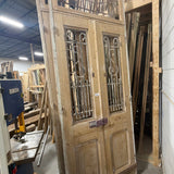 Doors with Iron 43in x 98in x 1.75in #1217 - Saltaire Antiques