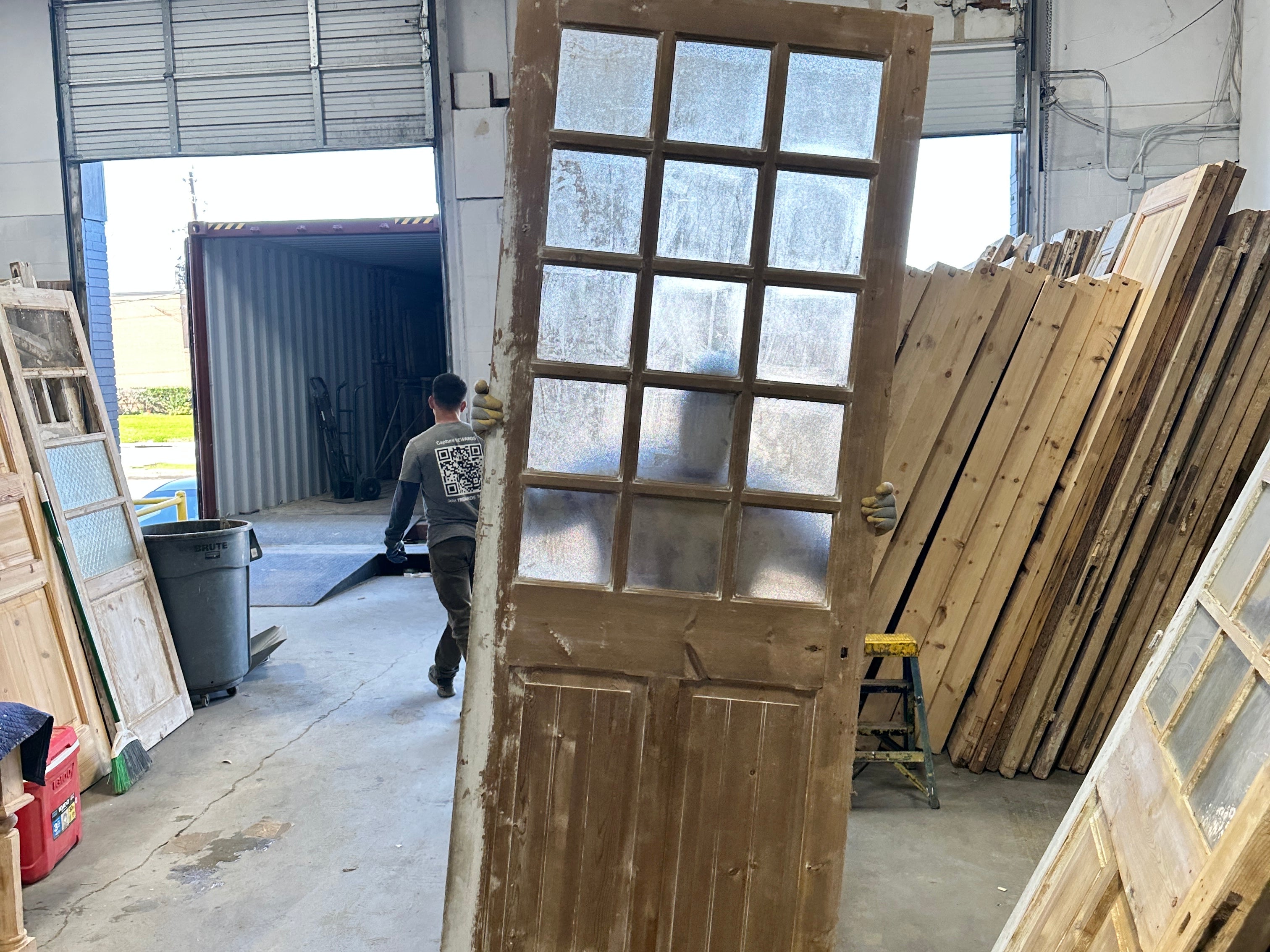 Doors with Lites 36in x 97in x 1.75in #1002 - Saltaire Antiques