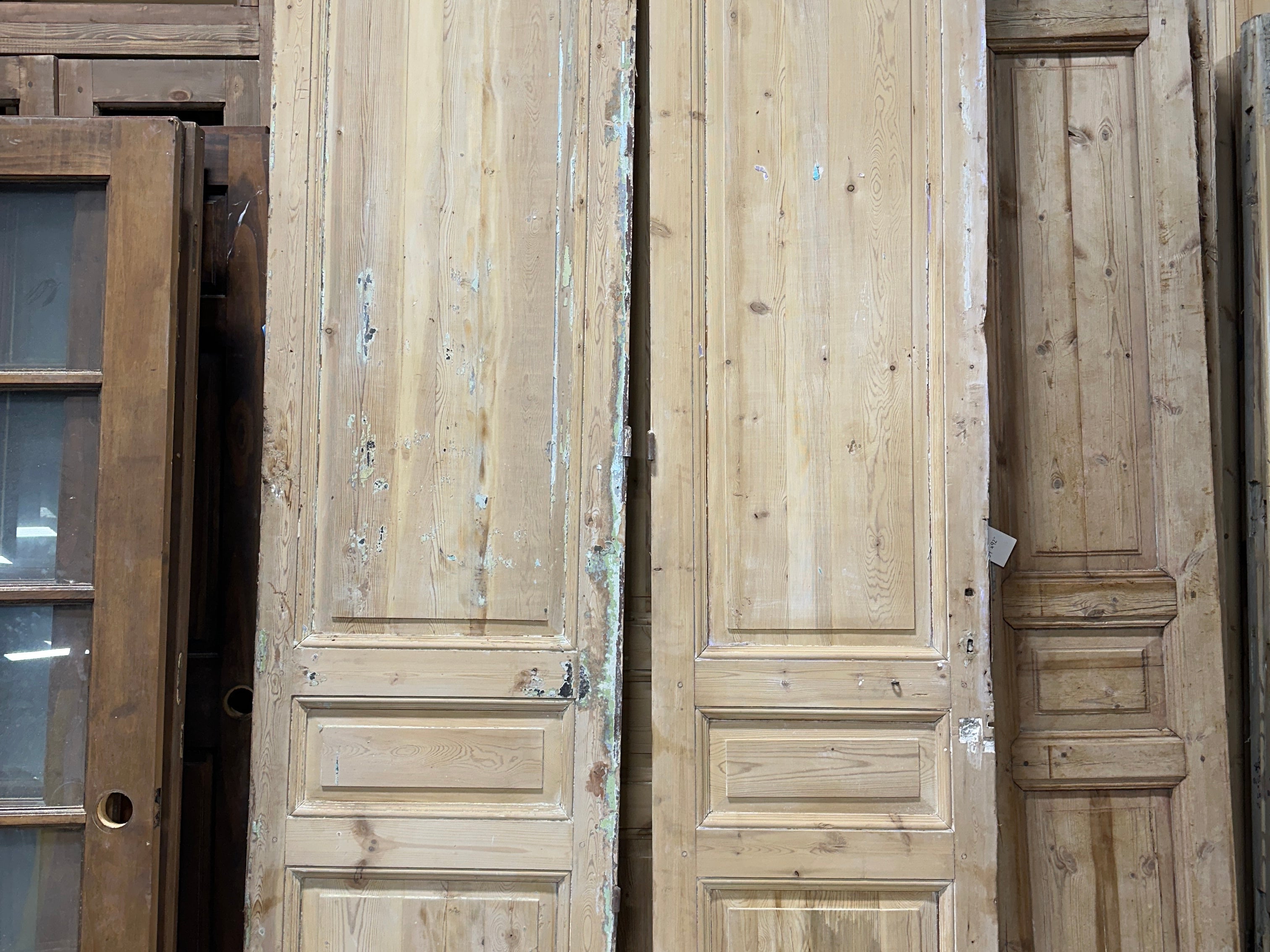 Solid Door (Raised Panel) 51.5in x 108in x 1.75in #941 - Saltaire Antiques