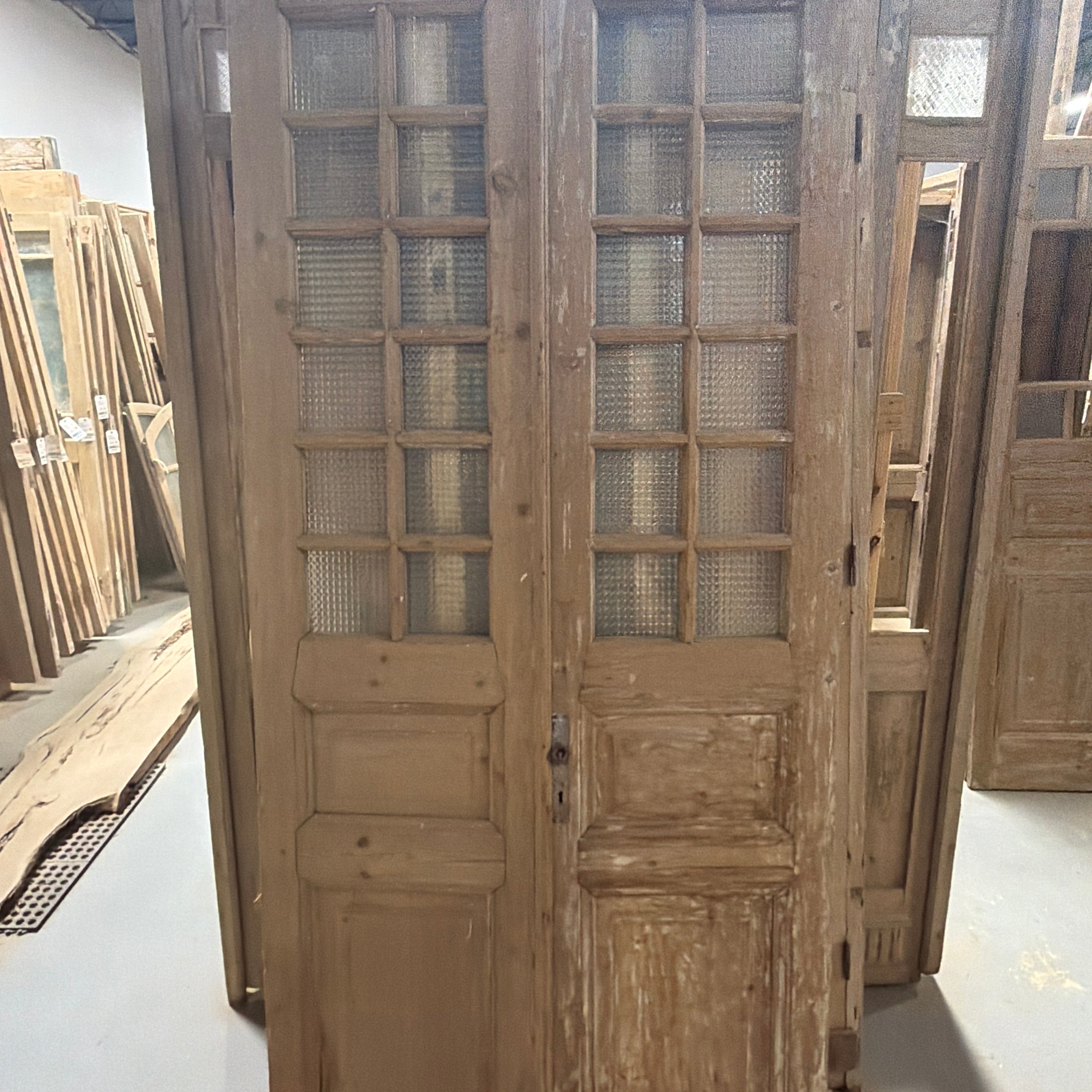 Doors with Lites 43in x 96in x 1.75in #568 - Saltaire Antiques