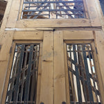 Doors with Iron 42in x 94in x 1.75in #1249 - Saltaire Antiques