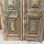 Solid Door (Carved) 58in x 88.5in x 1.75in #1244 - Saltaire Antiques