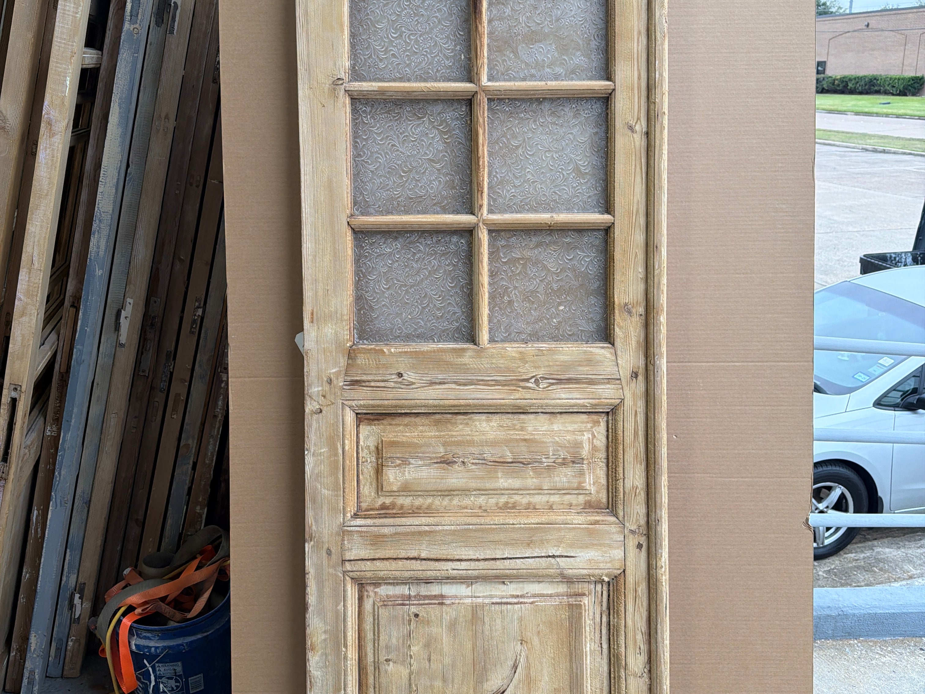 Doors with Lites 28in x 93in x 1.75in #1300 - Saltaire Antiques