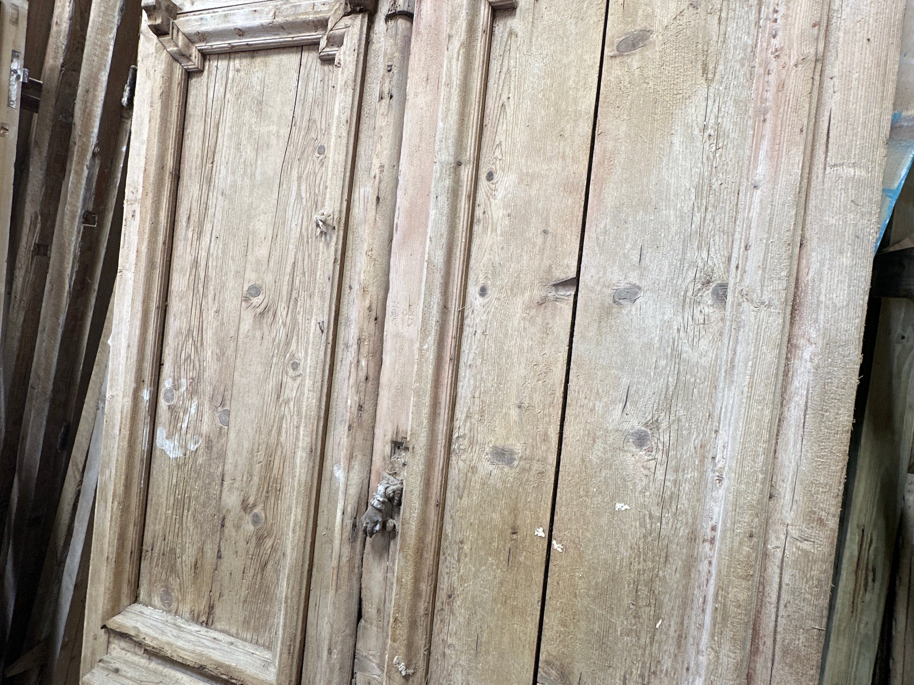 Solid Door (Carved) 54in x 94in x 1.75in #1208 - Saltaire Antiques