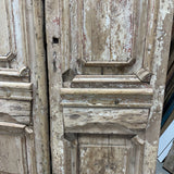Solid Door (Carved) 57in x 105in x 2in #1089 - Saltaire Antiques