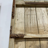 Solid Door (Carved) 62in x 101in x 3.5in #870 - Saltaire Antiques