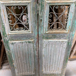 Doors with Iron 38in x 93.5in x 1.75in #1256 - Saltaire Antiques