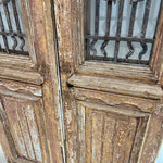 Doors with Iron 43in x 90in x 1.75in #356 - Saltaire Antiques