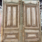 Solid Door (Carved) 56in x 95in x 2.25in #1214 - Saltaire Antiques