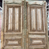 Solid Door (Carved) 56in x 95in x 2.25in #1214 - Saltaire Antiques