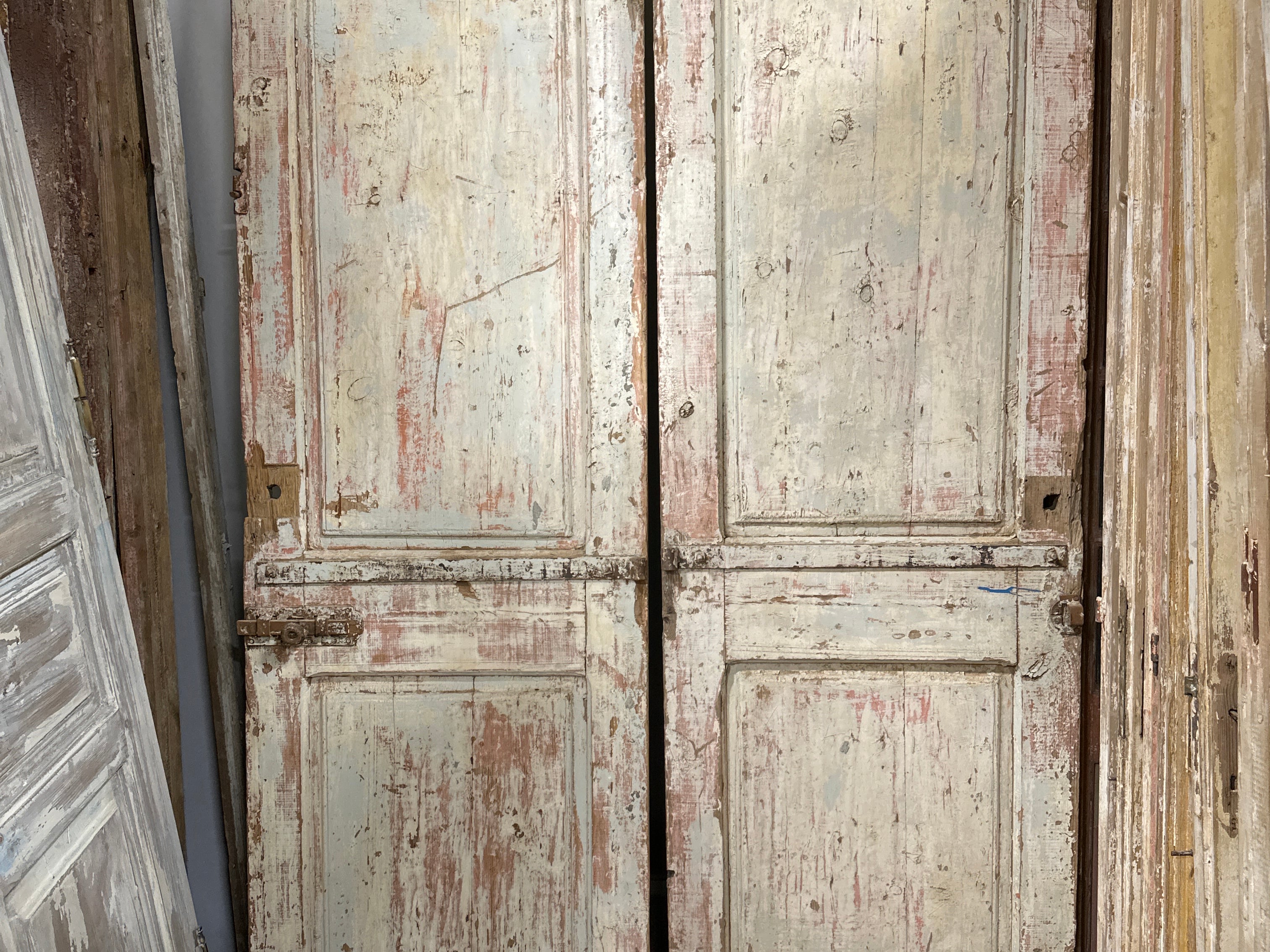Solid Door (Carved) 55in x 94in x 1.75in #924 - Saltaire Antiques