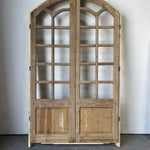 Arched Doors with Lites 56.5in x 94.5in x 1.75in #815 - Saltaire Antiques