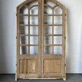 Arched Doors with Lites 56.5in x 94.5in x 1.75in #815 - Saltaire Antiques