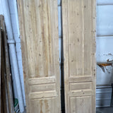 Solid Door (Raised Panel) 55in x 108in x 1.75in #1070 - Saltaire Antiques
