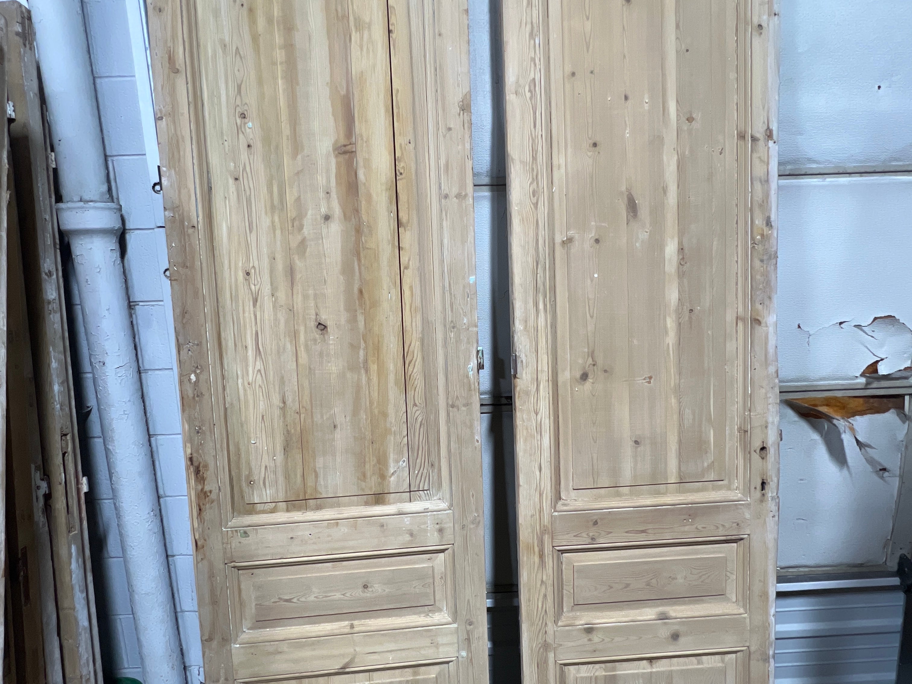 Solid Door (Raised Panel) 55in x 108in x 1.75in #1070 - Saltaire Antiques