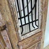 Doors with Iron 41in x 92in x 1.75in #345 - Saltaire Antiques