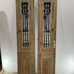 Doors with Iron 40in x 92in x 1.75in #353 - Saltaire Antiques