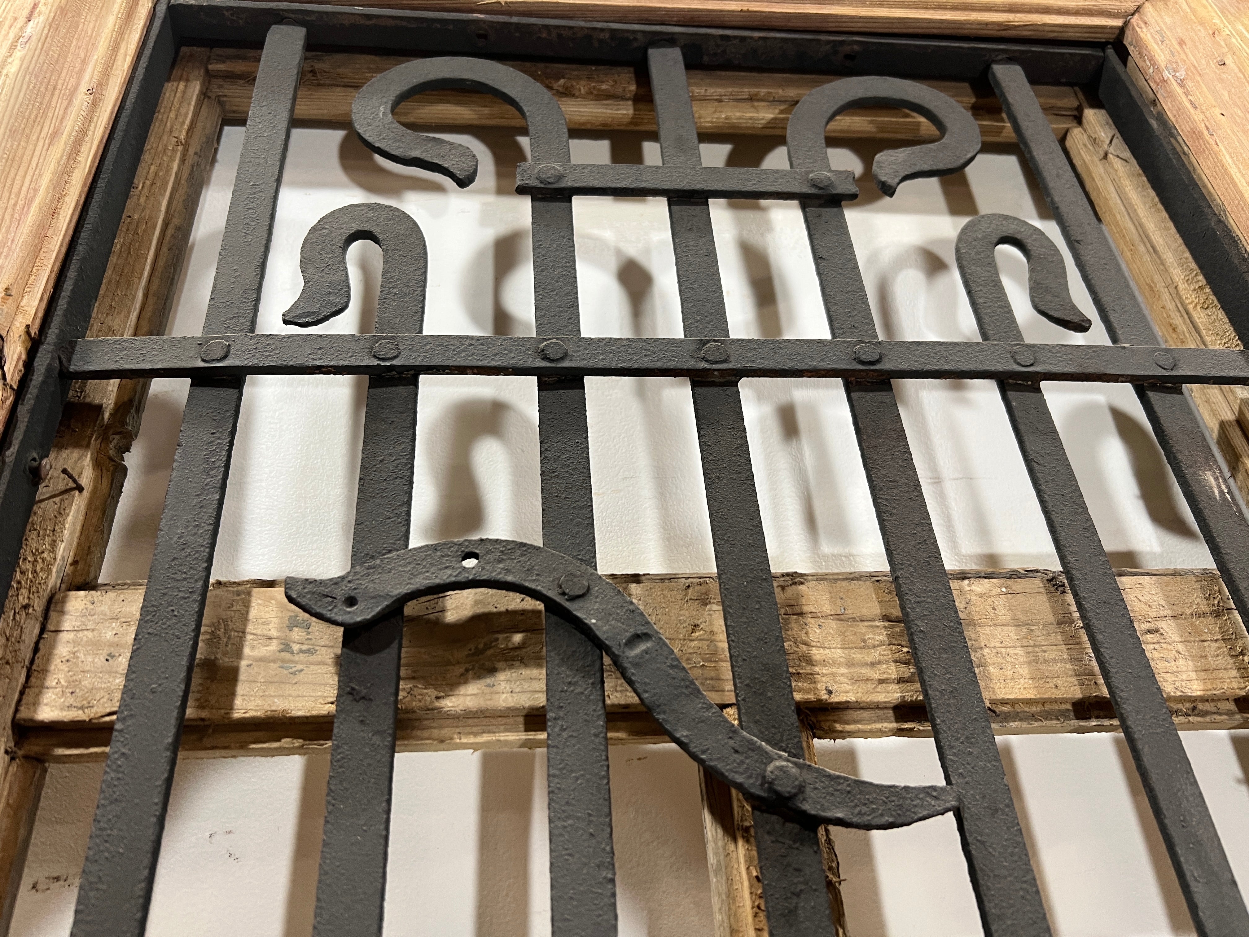 Doors with Iron 60in x 99in x 1.75in #337 - Saltaire Antiques