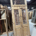 Doors with Iron 46in x 123in x 1.75in #1226 - Saltaire Antiques
