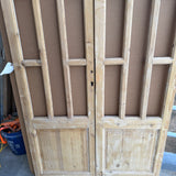 Doors with Lites 45in x 85.5in x 1.75in #1309 - Saltaire Antiques