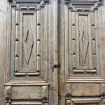 Solid Door (Carved) 60in x 99in x 1.75in #1223 - Saltaire Antiques