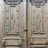 Solid Door (Carved) 60in x 99in x 1.75in #1223 - Saltaire Antiques