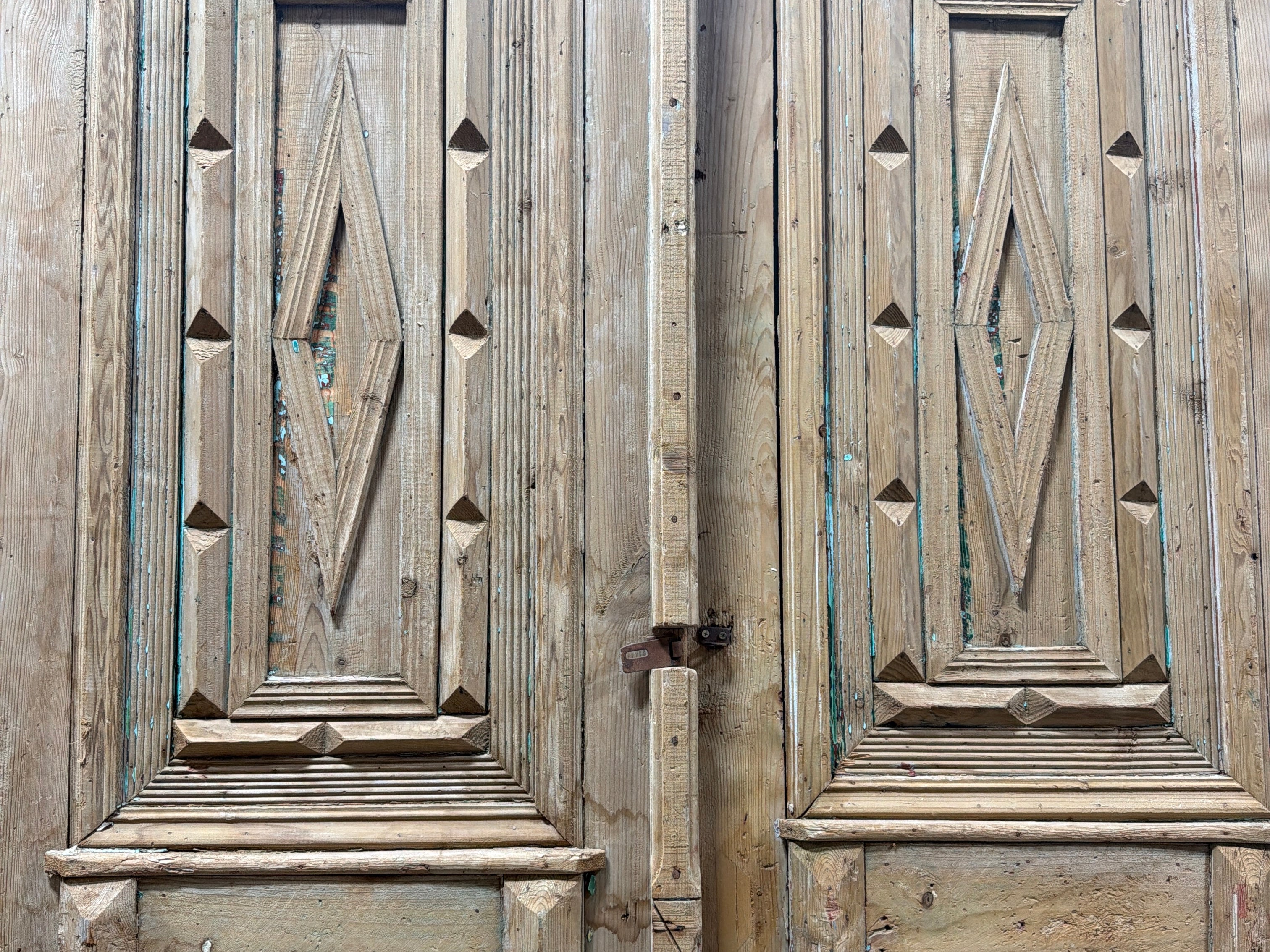 Solid Door (Carved) 60in x 99in x 1.75in #1223 - Saltaire Antiques