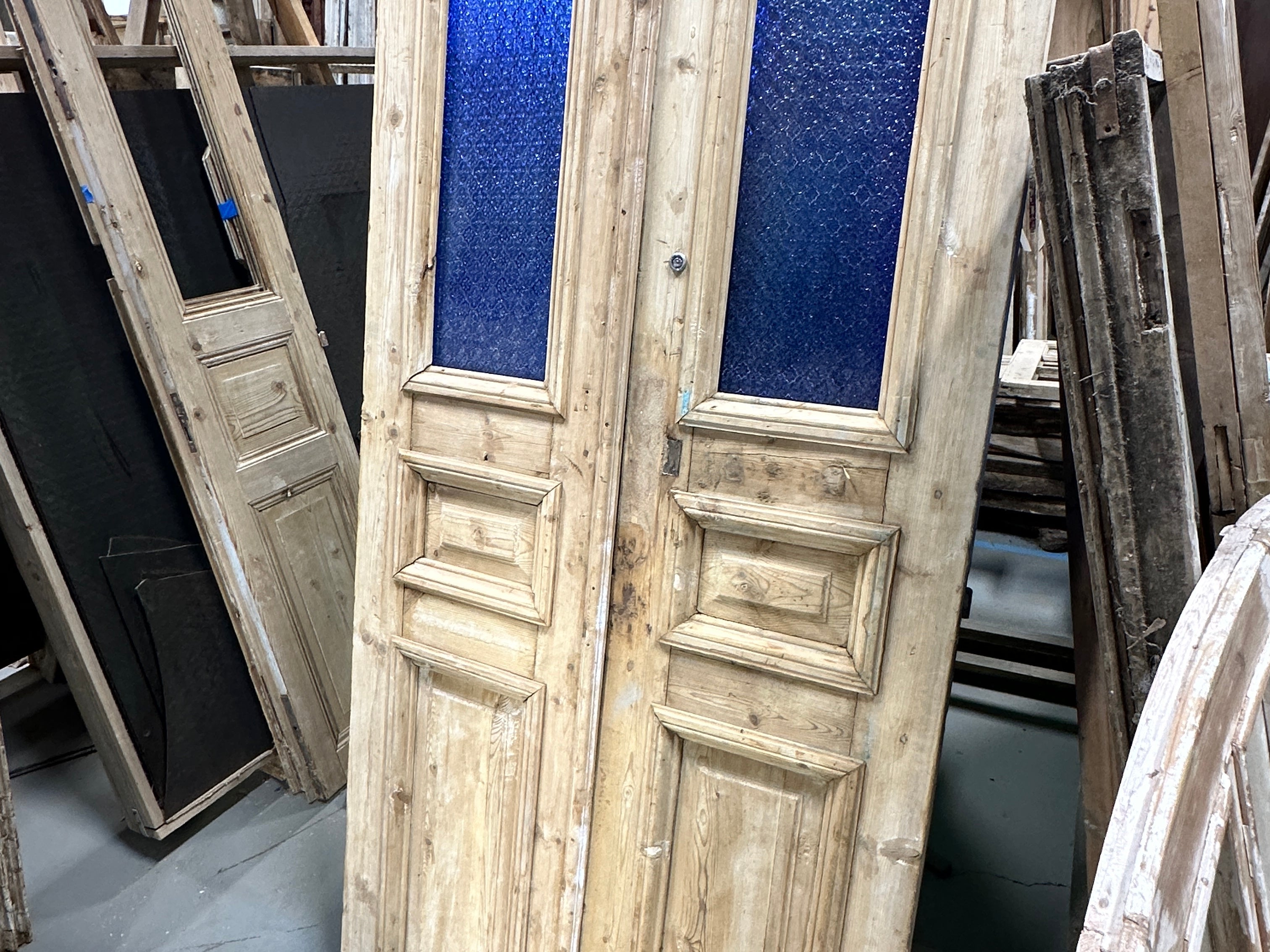 Doors with Lites 39in x 82in x 1.75in #674 - Saltaire Antiques